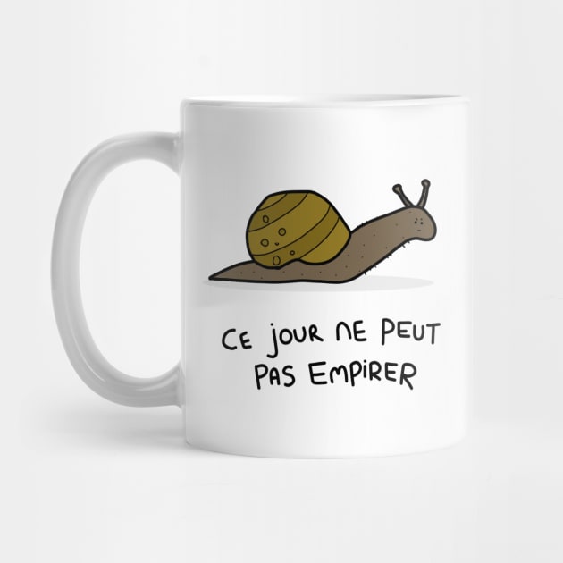 Grumpy Snail by grumpyanimals